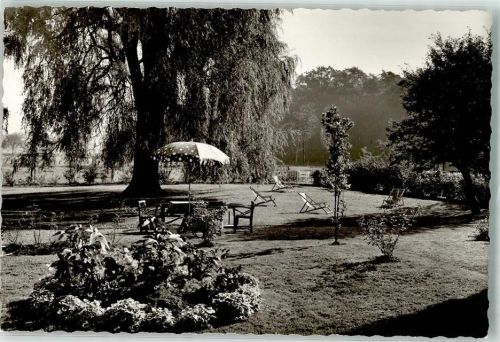 Bad Rothenfelde Foto Original aus Archiv eines Ansichtskartenverlags Pension Temme Ort handschriftlich
