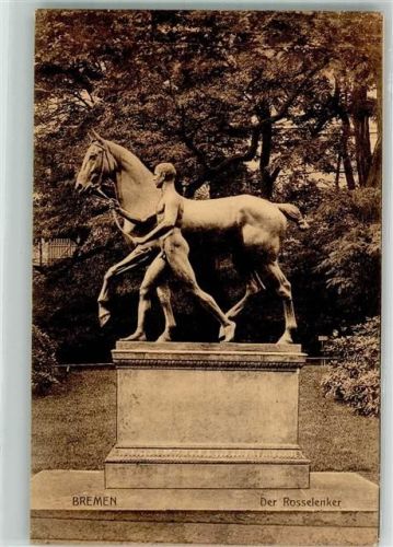 Bremen 1910 Der Rosselenker