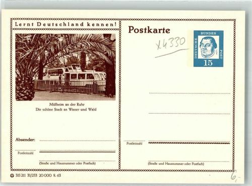 Mülheim Passagierschiff