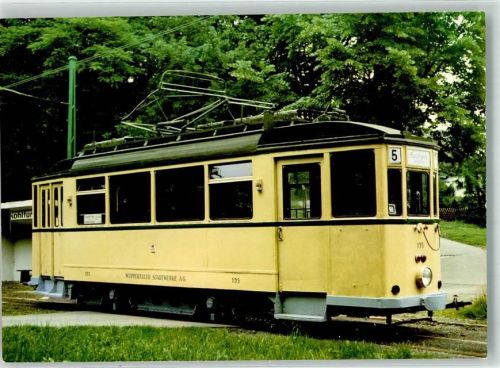 Kohlfurth Museums Sraßenbahn Foto AK