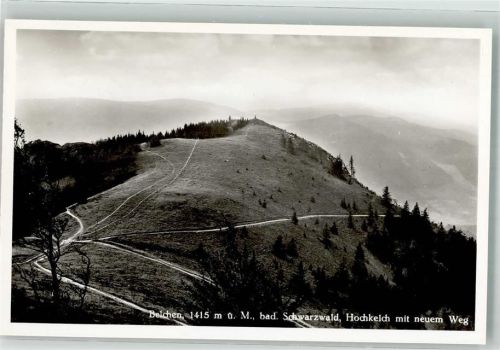 Belchen Hochkelch mit neuem Weg