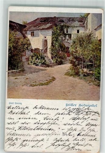 1916 sign. Lorenz Carl Stiller Hofwinkel Deutscher Schulverein Karte Nr. 976