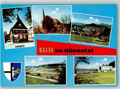 Balve Glockenspiel Hallenbad Schule