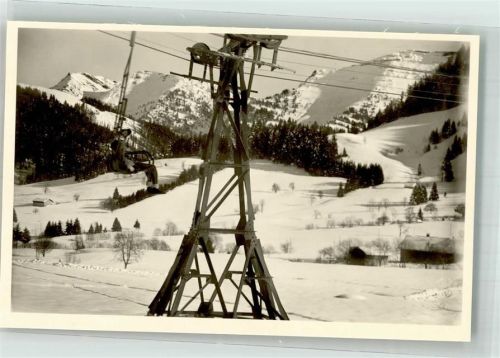 Steibis Sessellift Bergdorf 862 m Allgäu Hochgrat 1880 m