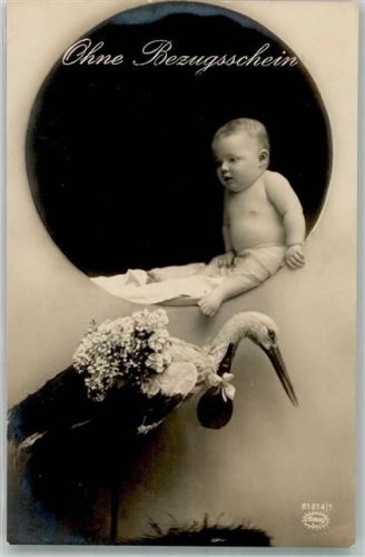 Baby Ohne Bezugsschein WK I Verlag amag 61814/1