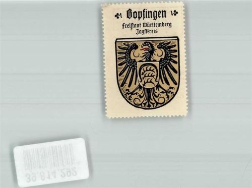 Bopfingen Freistaat Württemberg Jagstkreis