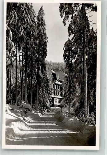 Sand Kurhaus 828 m Winter Schnee