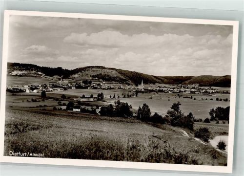 Dietfurt mit der Stadtpfarrkirche Fotograf Baier