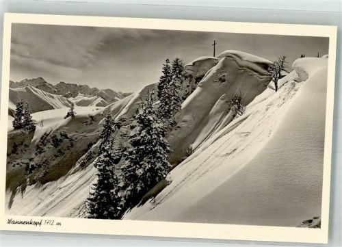 Obermaiselstein Gipfelkreuz des Wannenkopfes