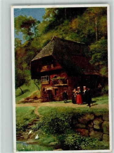 Aus dem Schapbachtal Schwarzwaldserie I Blatt 11.