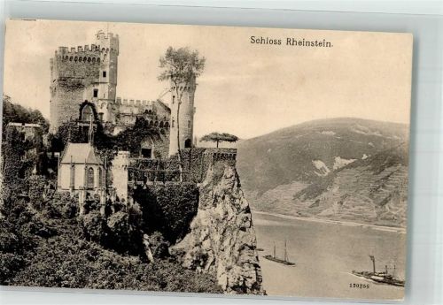 Trechtingshausen 1908 Schloss Rheinstein