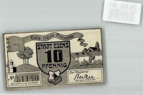 Esens 10 Pfennig Nr. 51140