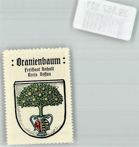 Oranienbaum Freistaat Anhalt Kreis Dessau