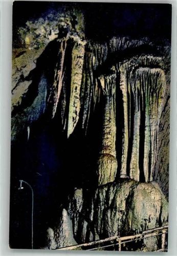 Semriach 1923 Lurgrotte Piniengruppe + Stempel