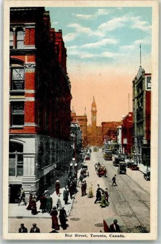 Toronto Bay Street Straßenbahn