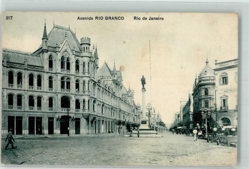 Rio de Janeiro Denkmal Avenida Rio Branco