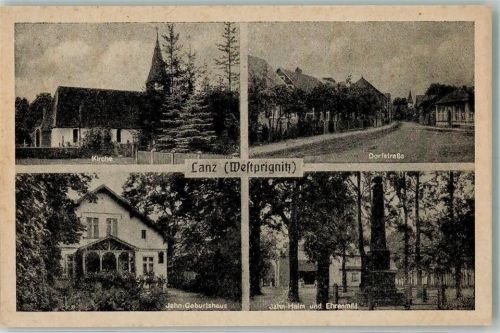 Lanz Dorfstrasse Jahn Geburtshaus Kirche