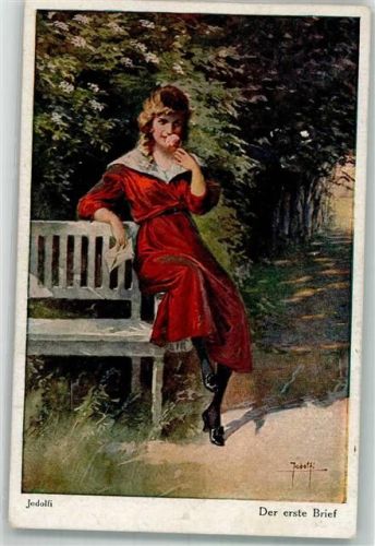 sign. Jodolfi Teenager : der erste Brief Verlag EMM Nr. 485