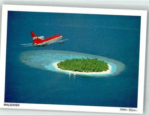 Tristar L 1011-500 über Ihuru Malediven