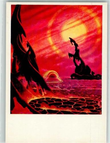 Auf dem Planetetn der geschmolzenen Gesteine sign. Sokolov A.