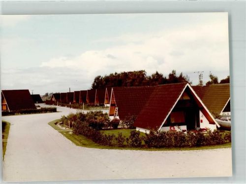 Burhave Feriensiedling Ort handschriftlich Foto Original aus Archiv eines Ansichtskartenverlags