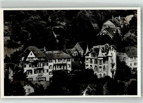 Bad Herrenalb Hotel Kull FOTO AK