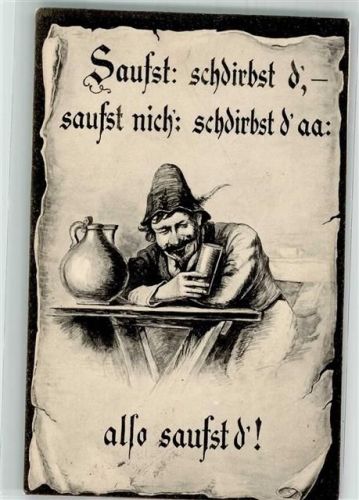 1906 Humor Spruch