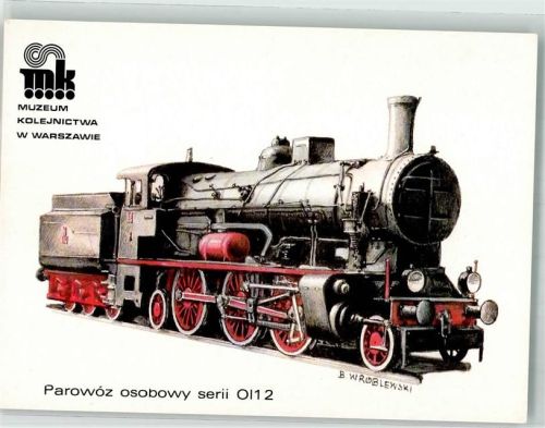 Parowoz osobowy Serie 0112 sign. Wroblewski in Österreich produziert