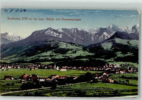 Sonthofen mit Daumengruppe