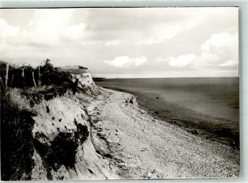 Kleinwaabs Steilküste mit Ostseestrand Fotograf Steinbach Nr. 108