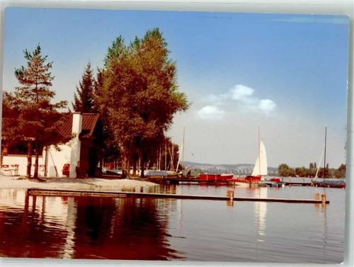 Waging Hafen Foto Original aus Archiv eines Ansichtskartenverlags Ort handschriftlich