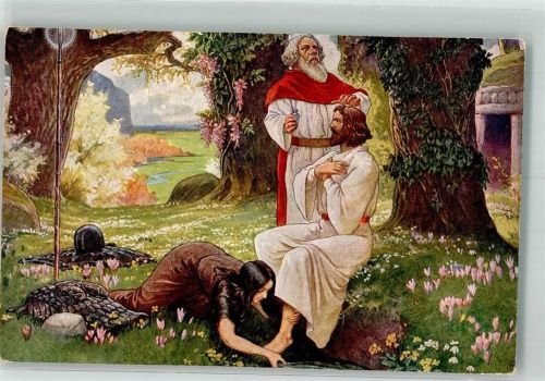 Parsifal an Karfreitag Frau Fußwaschung FRG Serie 141 Nr.3809
