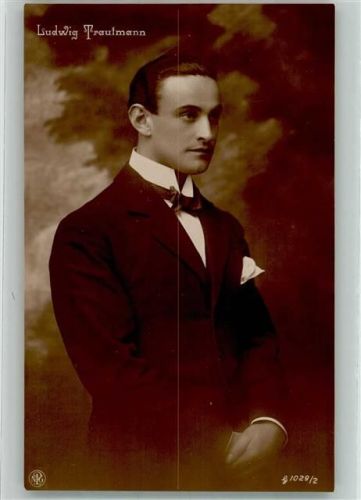 Theater- und Filmschauspieler Ludwig Trautmann NPG 1029/2