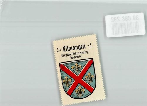 Ellwangen Freistaat Württemberg Jagstkreis