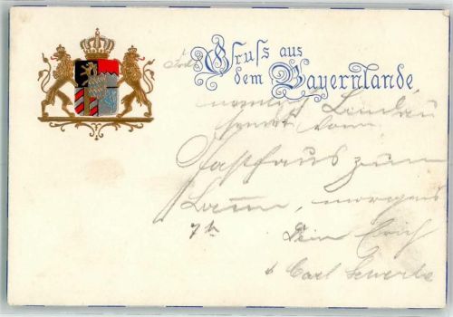 1902 Gruss aus dem Bayernlande