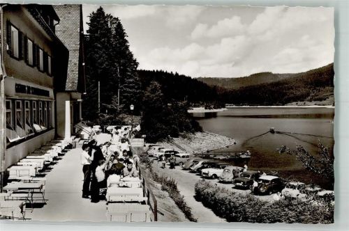 Forbach Gasthaus Schwarzenbachtalsperre VW Käfer DKW Opel Oldtimer