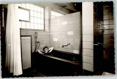 Bad Wurzach Kurhotel Krone Ort handschriftlich Foto Original aus Archiv eines Ansichtskartenverlags