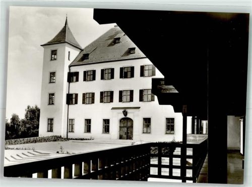 89312 W8870 Reisensburg Foto AK Schloss Internationales Institut