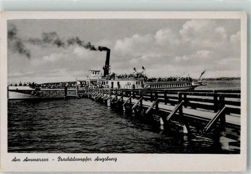 Raddampfer Augsburg am Ammersee