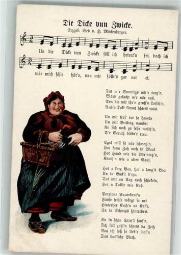Frau Die Dicke vun Zwicke