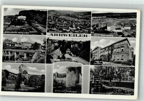 Ahrweiler Sanatorium Kloster Kalvarienberg Cafe Hohenzollern Mühle