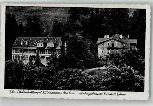 Wildemann Pension Erholungsheim der Firma A.Blase