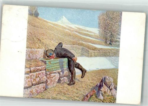 1915 Serie XXVI, 4 sign. Erler E. : Wiesenquelle Wandern