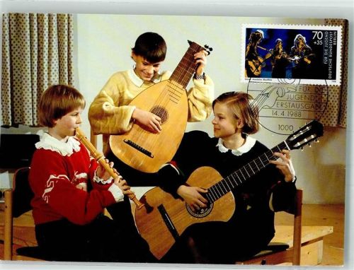 Edition Maxiphil Berlin 12/88 Jugend musiziert Mandoline Blockflöte Erstausgabe