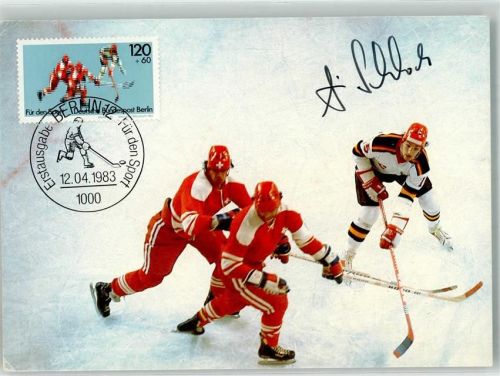 Erstausgabe für den Sport 12.4.1983 Autogramm