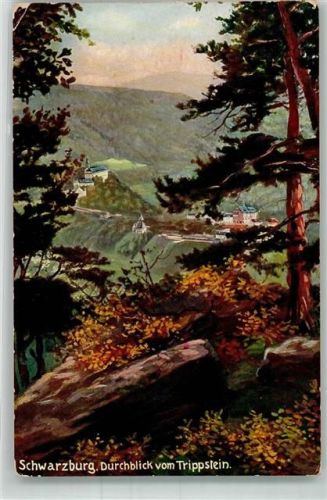 Schwarzburg Blick vom Trippstein