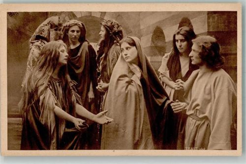 Oberammergau 1922 Die klagenden Frauen Nr.55