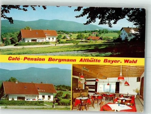 Althütte 1988 Cafe Pension Bergmann