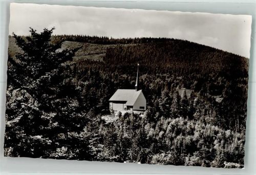 Plättig Kirche Maria Frieden Schwarzwaldhochstrasse Bühlerhöhe