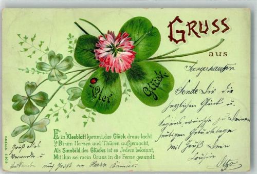 1899 Poesie E.B..i.B. Nr.9019 Marienkäfer